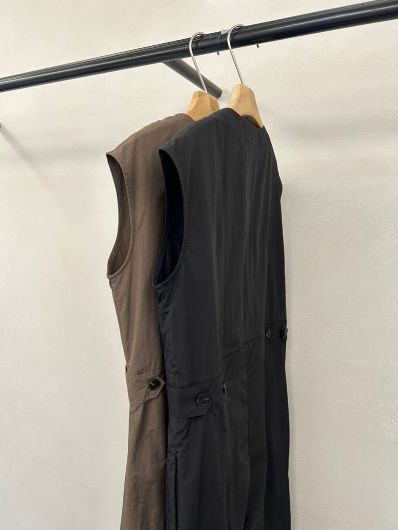 Merry J - Korean Women Fashion - #romanticstyle - French Jumpsuit - 4