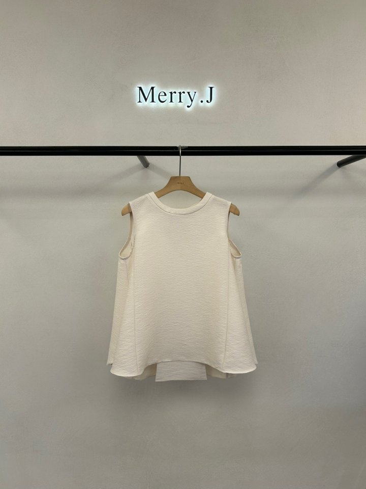 Merry J - Korean Women Fashion - #momslook - Summer Tweed Flare Blouse - 4