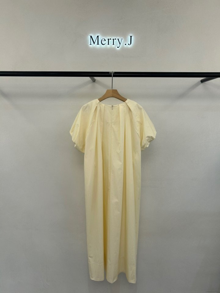 Merry J - Korean Women Fashion - #womensfashion - Balloon Pintuck One-piece - 6