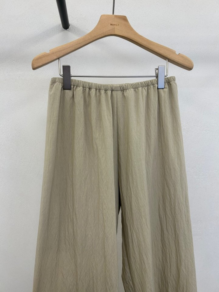 Merry J - Korean Women Fashion - #womensfashion - Salt Banding Pants - 12