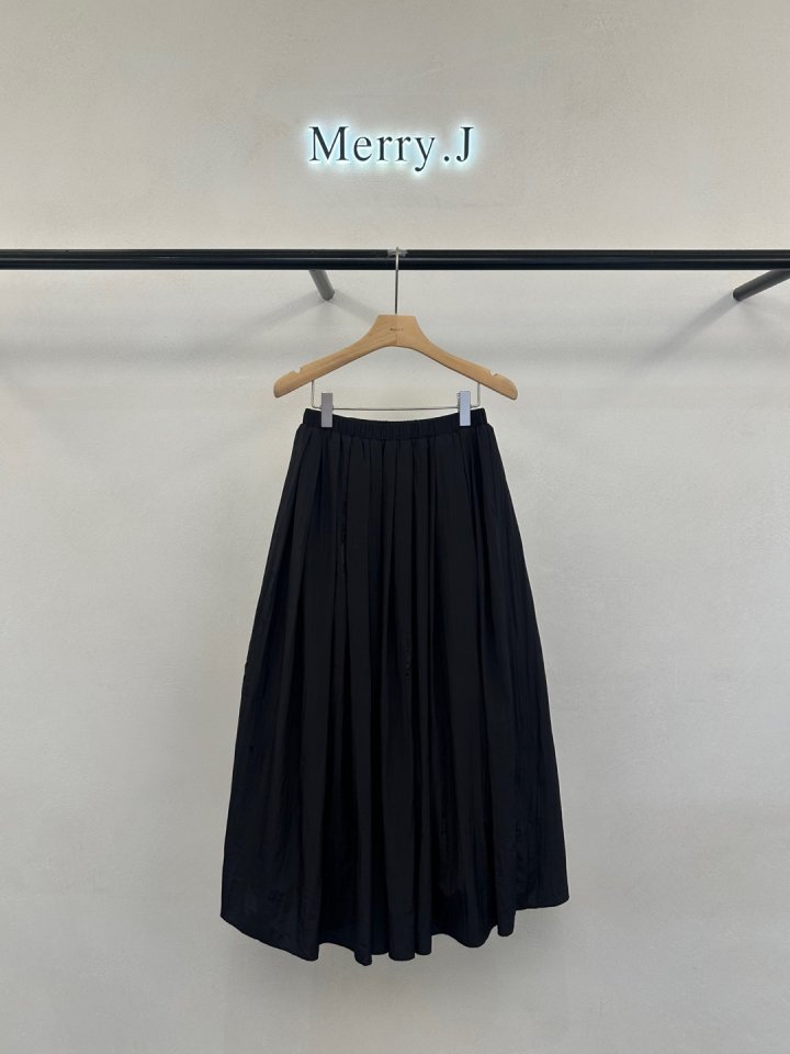 Merry J - Korean Women Fashion - #womensfashion - Prague Shirred Skirt