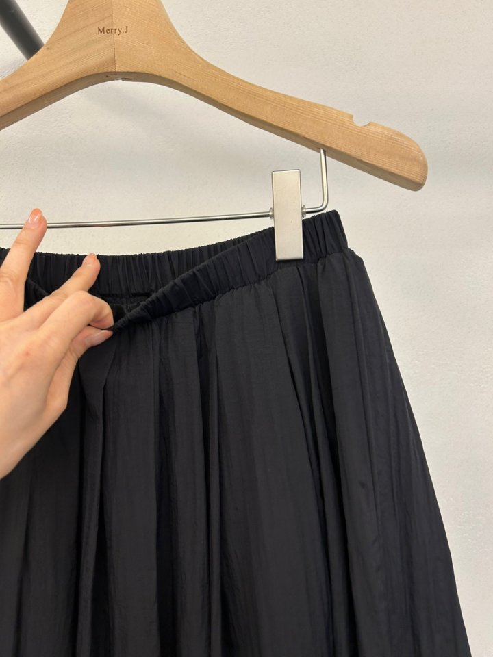 Merry J - Korean Women Fashion - #womensfashion - Prague Shirred Skirt - 7
