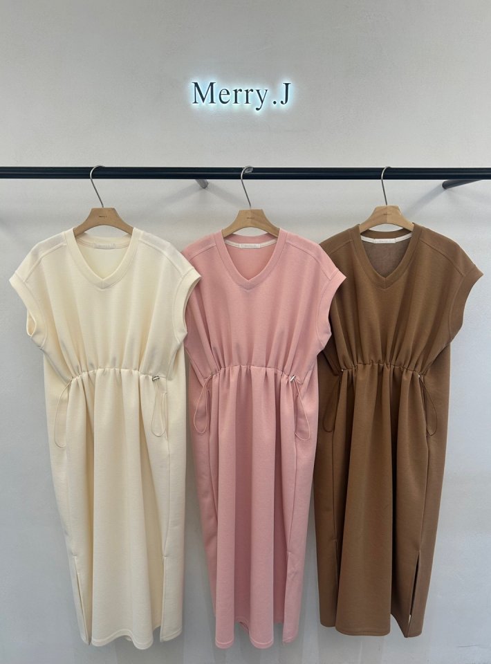 Merry J - Korean Women Fashion - #womensfashion - Gelato Drawstring One-piece