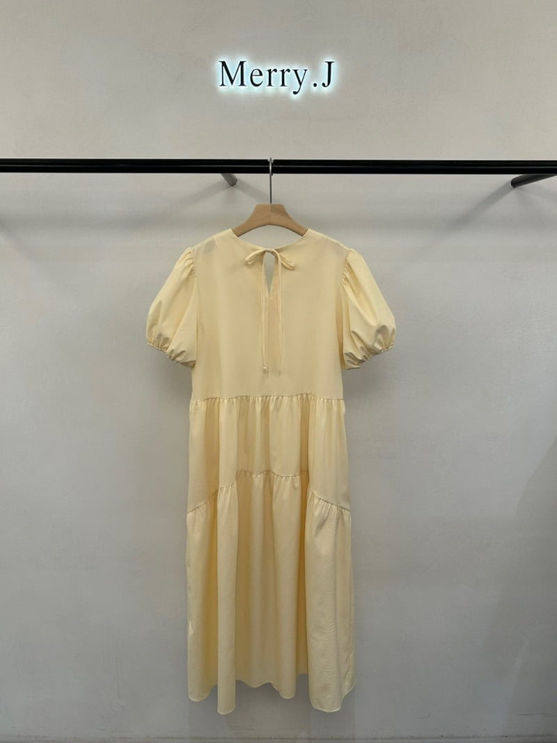 Merry J - Korean Women Fashion - #momslook - Seersucker One-piece - 4
