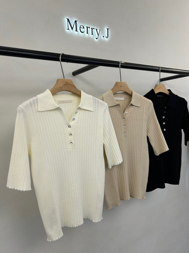 Merry J - Korean Women Fashion - #womensfashion - Serendetail Knit - 2