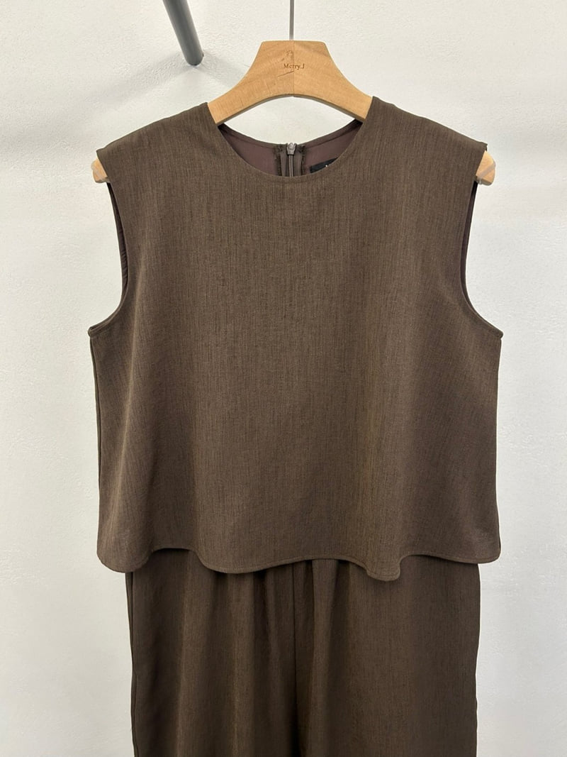 Merry J - Korean Women Fashion - #womensfashion - Camus Jumpsuit - 10