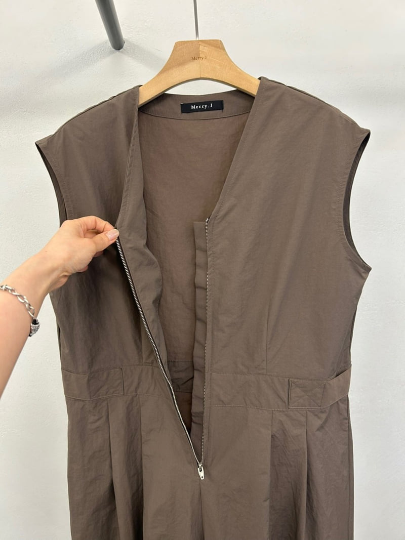 Merry J - Korean Women Fashion - #womensfashion - French Jumpsuit - 12
