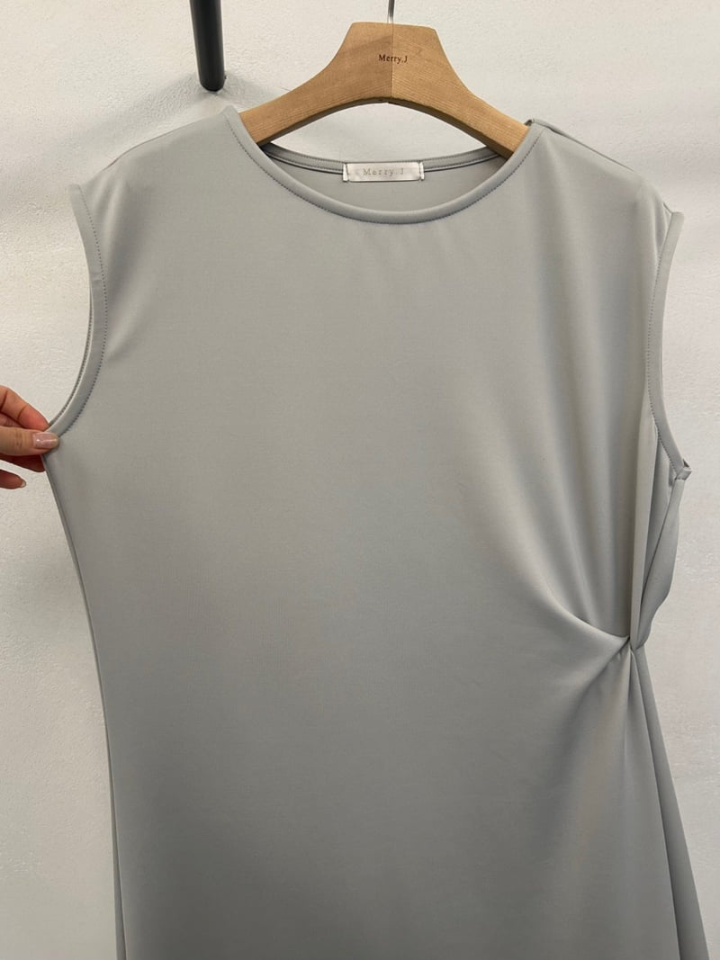 Merry J - Korean Women Fashion - #womensfashion - Twist Detail One-piece - 8