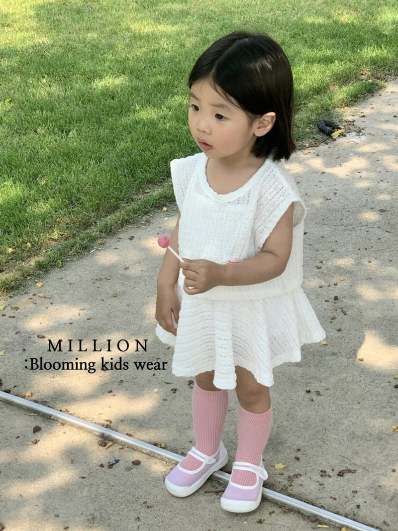 Million Dollar Baby - Korean Children Fashion - #Kfashion4kids - See-through Set (set of 3) - 3