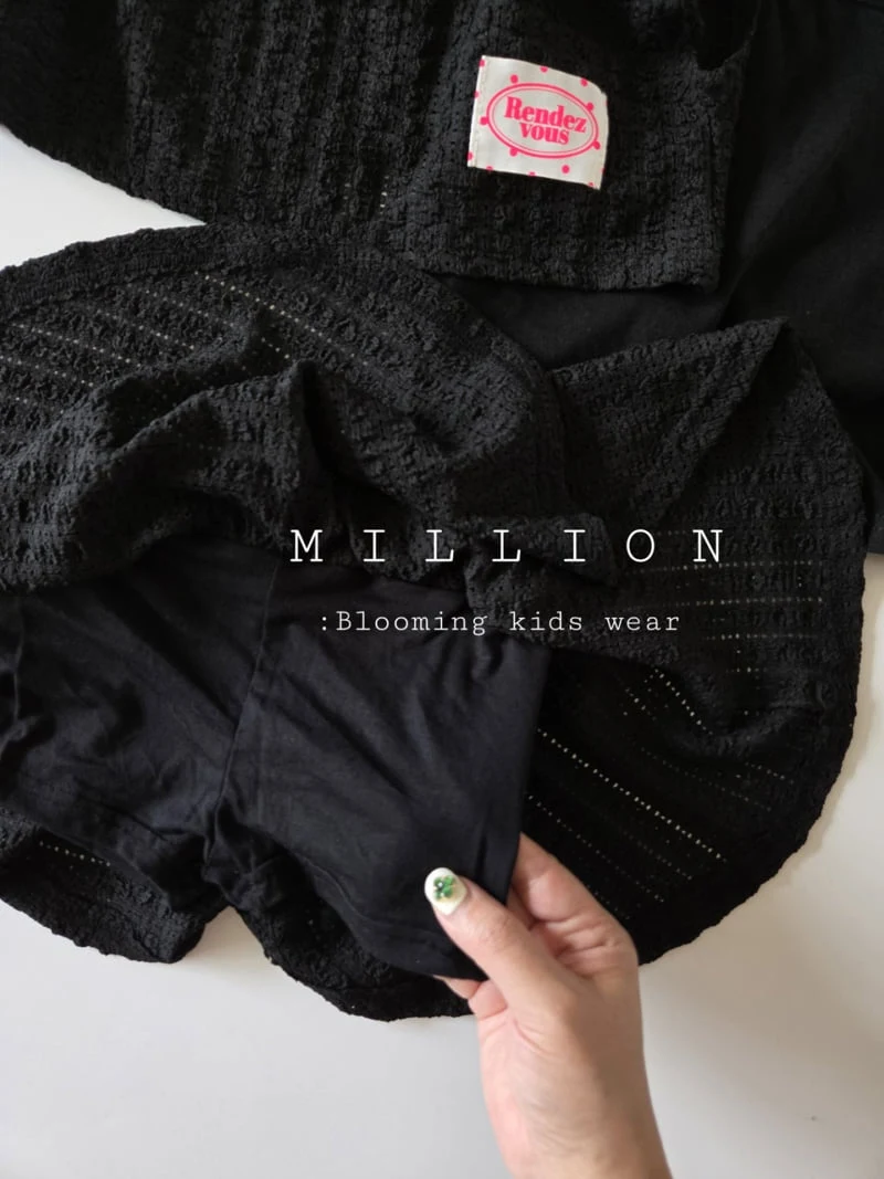 Million Dollar Baby - Korean Children Fashion - #childrensboutique - See-through Set (set of 3) - 12