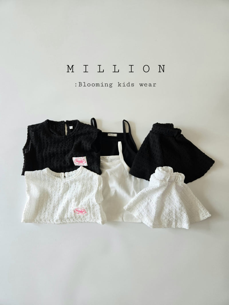 Million Dollar Baby - Korean Children Fashion - #kidsstore - See-through Set (set of 3)