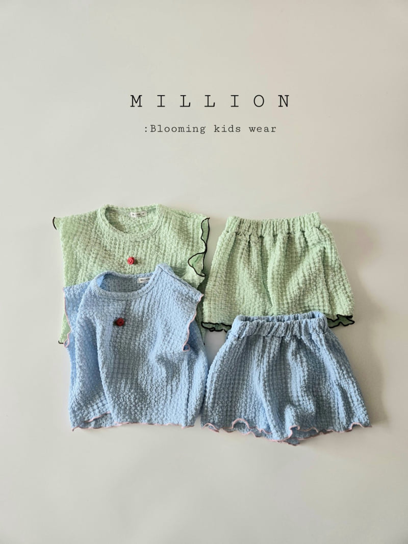 Million Dollar Baby - Korean Children Fashion - #kidzfashiontrend - Rose Bonbon Set