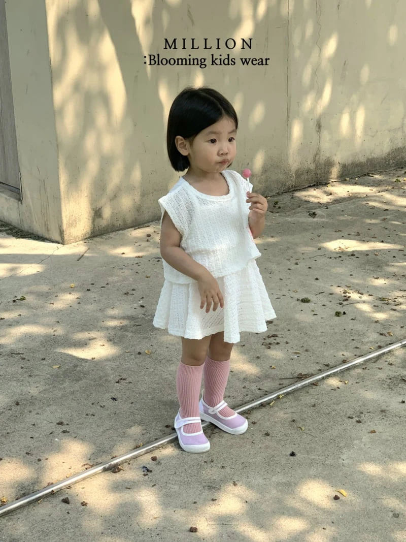 Million Dollar Baby - Korean Children Fashion - #Kfashion4kids - See-through Set (set of 3) - 4