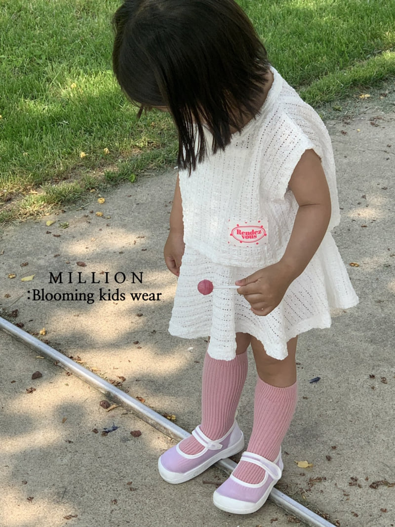 Million Dollar Baby - Korean Children Fashion - #magicofchildhood - See-through Set (set of 3) - 5