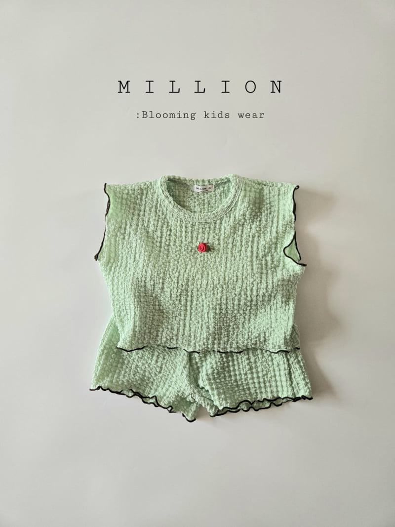 Million Dollar Baby - Korean Children Fashion - #littlefashionista - Rose Bonbon Set - 4