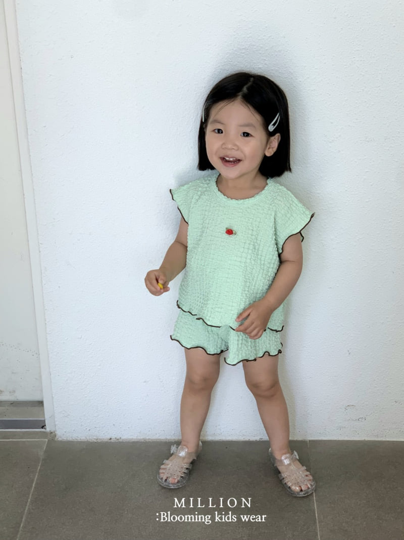 Million Dollar Baby - Korean Children Fashion - #minifashionista - Rose Bonbon Set - 5