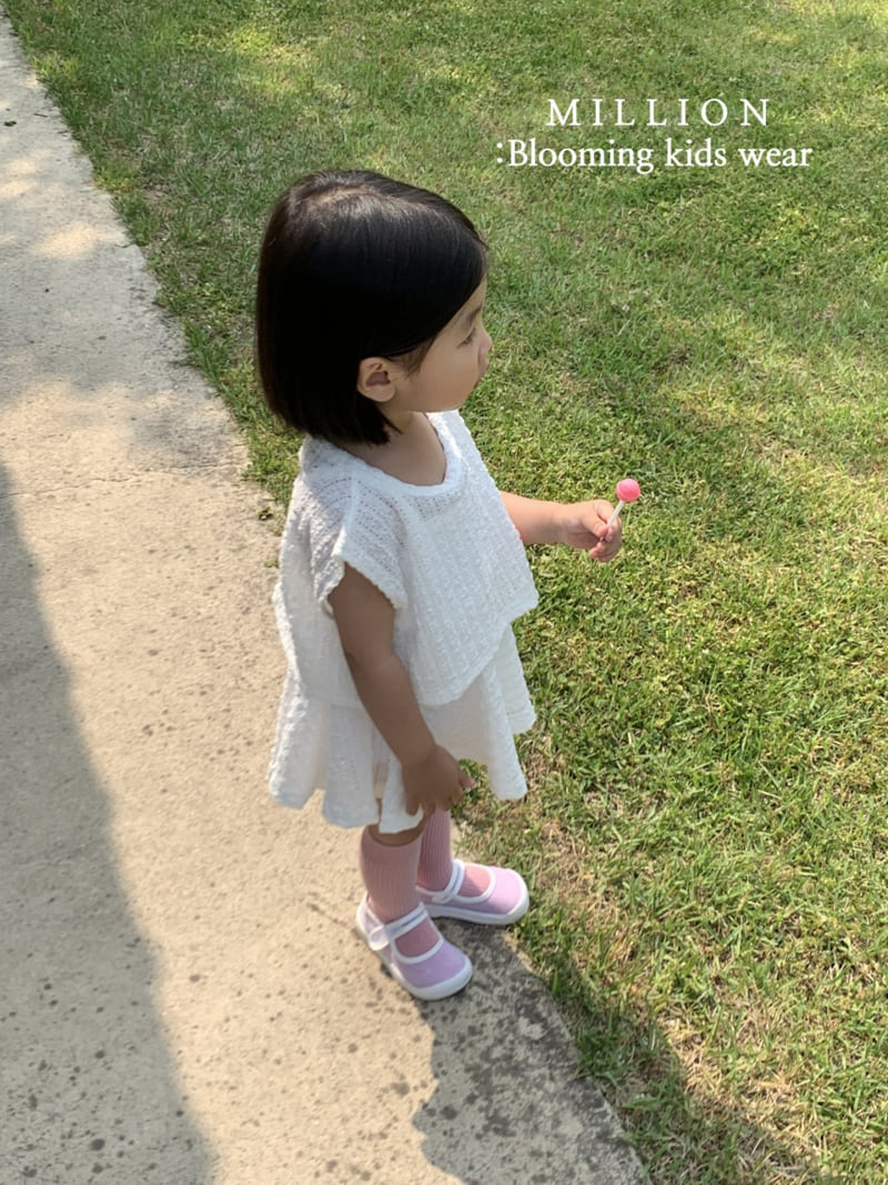 Million Dollar Baby - Korean Children Fashion - #todddlerfashion - See-through Set (set of 3) - 8