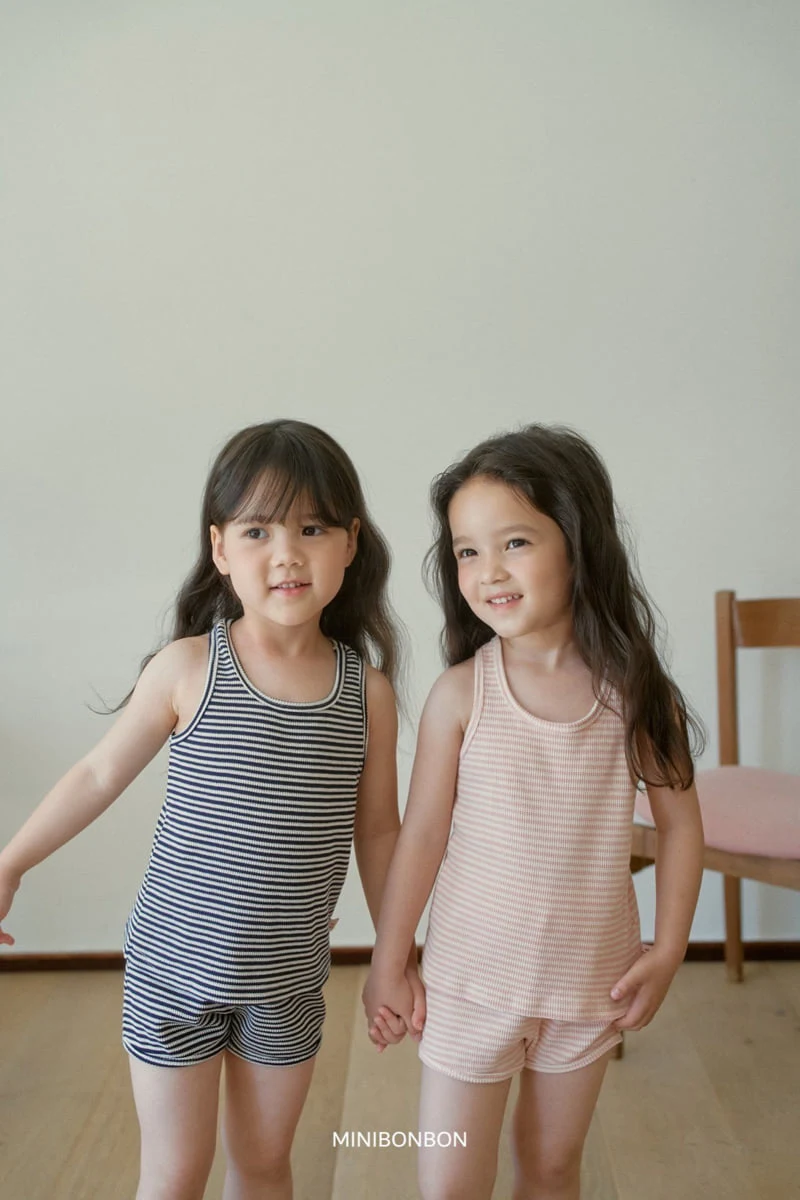 Mini Bongbong - Korean Children Fashion - #Kfashion4kids - Running Set