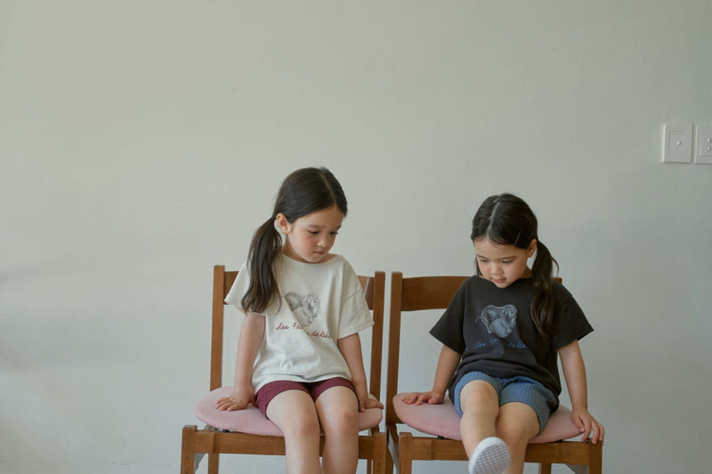 Mini Bongbong - Korean Children Fashion - #childofig - Baby Elephant Tee