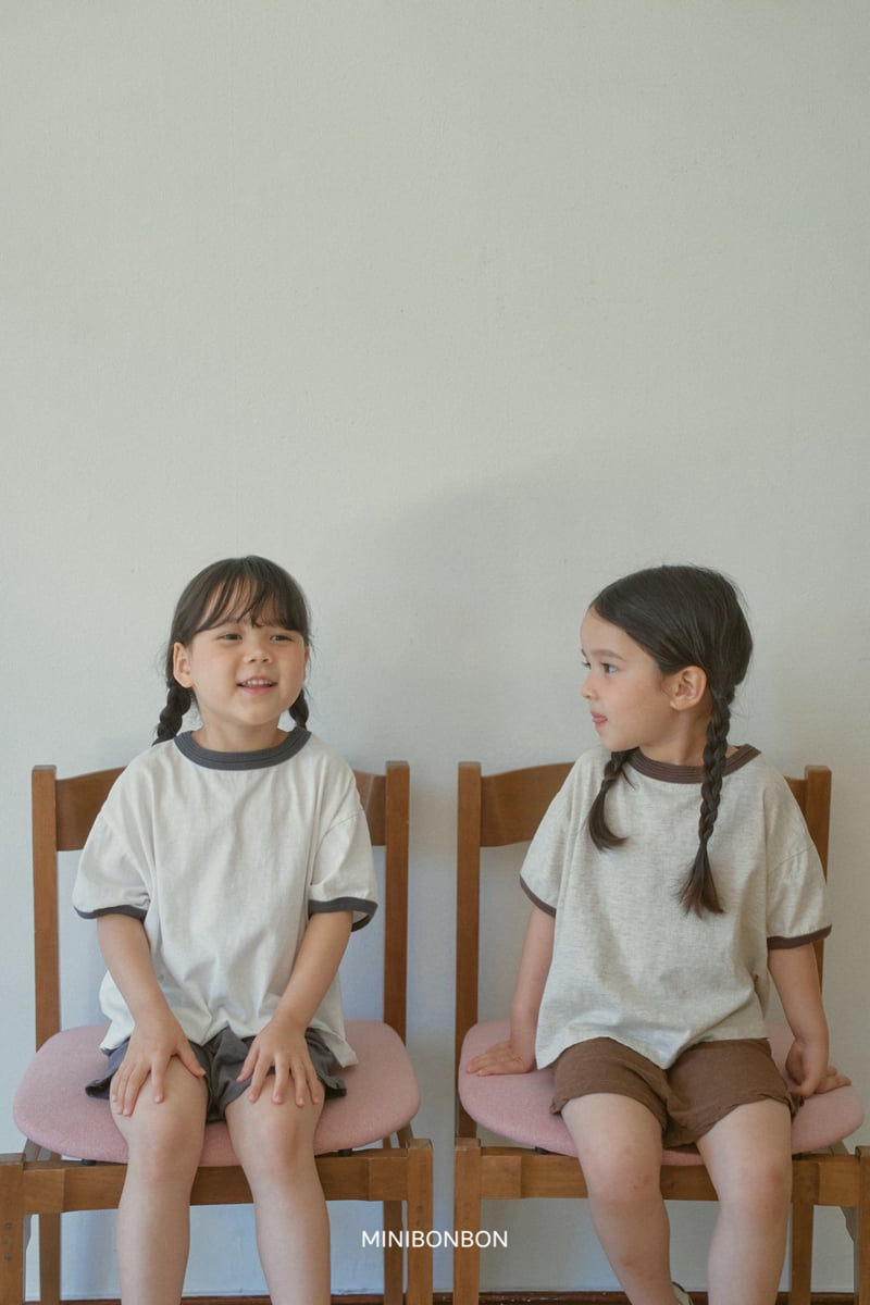 Mini Bongbong - Korean Children Fashion - #childofig - Ringer Tee