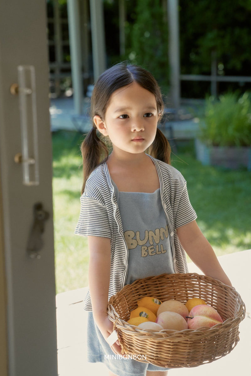 Mini Bongbong - Korean Children Fashion - #childrensboutique - Short Sleeve Cardigan - 11