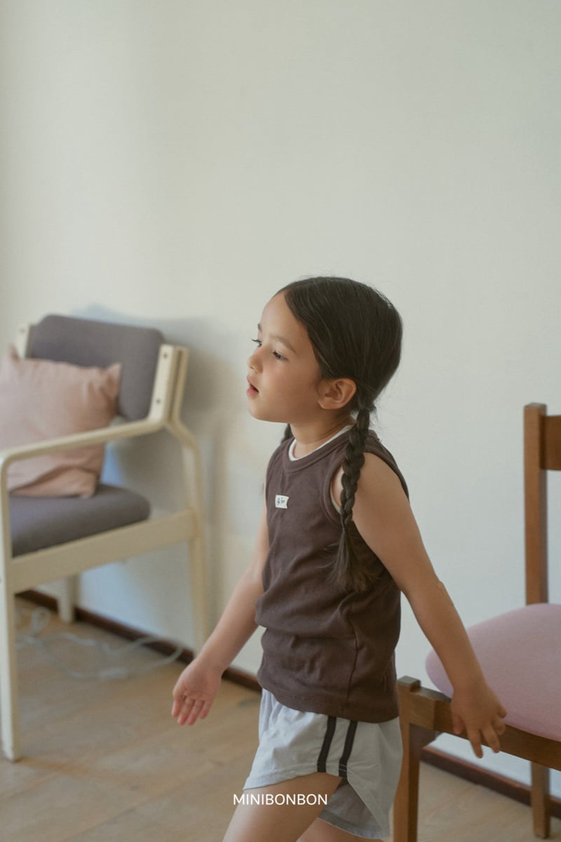 Mini Bongbong - Korean Children Fashion - #designkidswear - Tape Pants - 9
