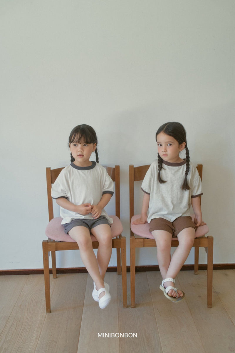 Mini Bongbong - Korean Children Fashion - #designkidswear - Ringer Tee - 4