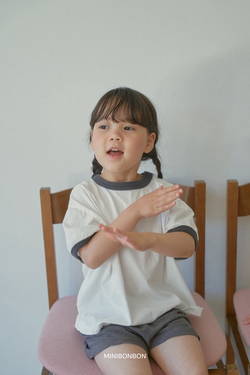 Mini Bongbong - Korean Children Fashion - #fashionkids - Ringer Tee - 5