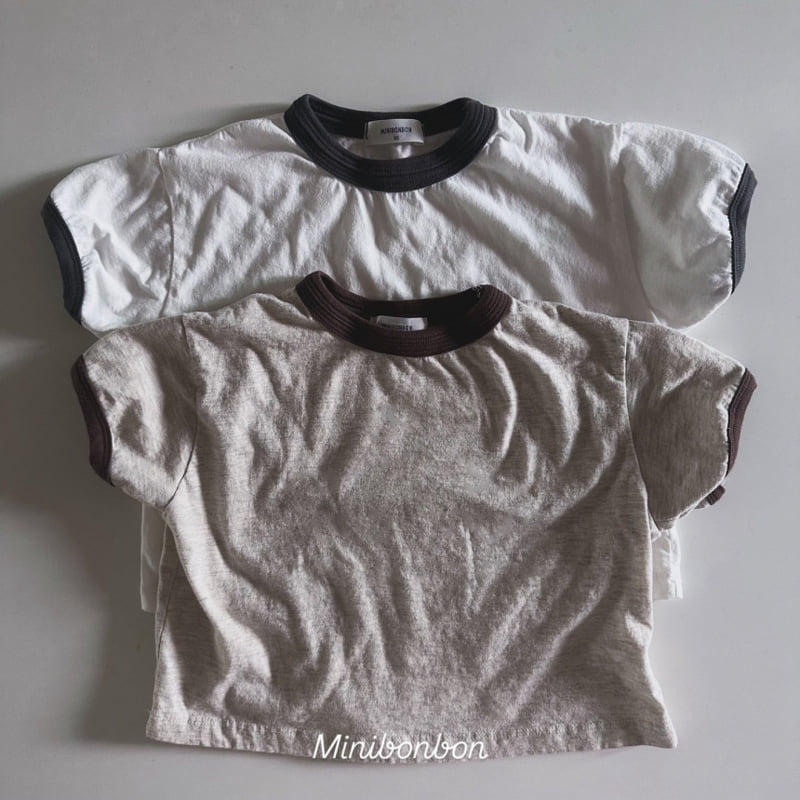 Mini Bongbong - Korean Children Fashion - #kidsstore - Ringer Tee - 3