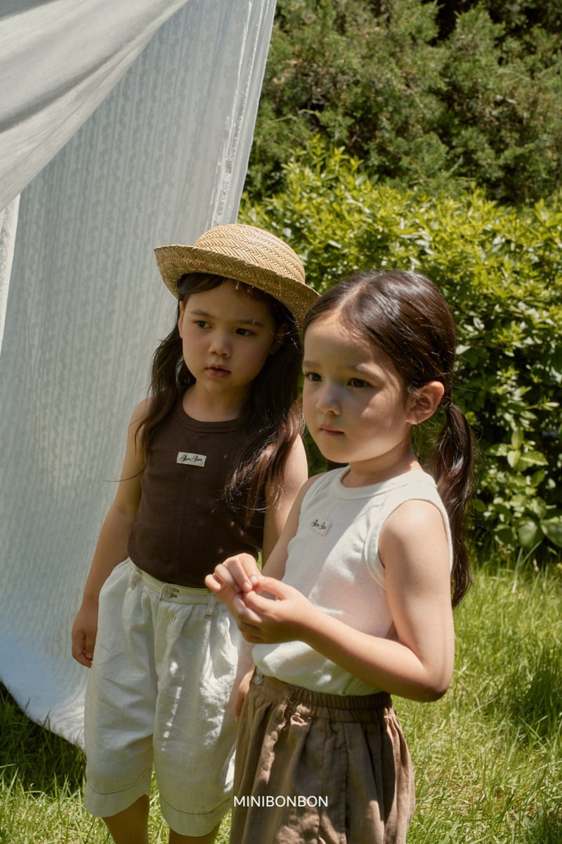 Mini Bongbong - Korean Children Fashion - #littlefashionista - Wind Linen Shorts - 6