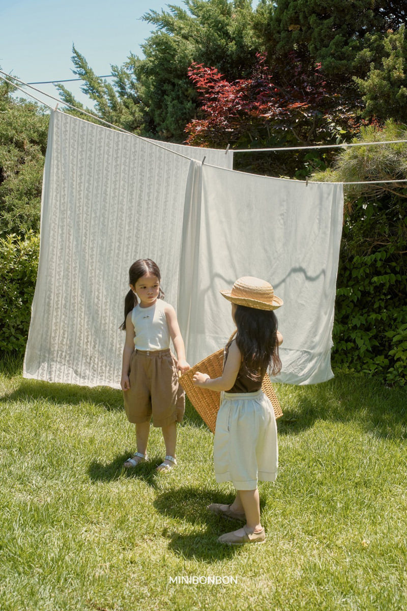 Mini Bongbong - Korean Children Fashion - #prettylittlegirls - Wind Linen Shorts - 9