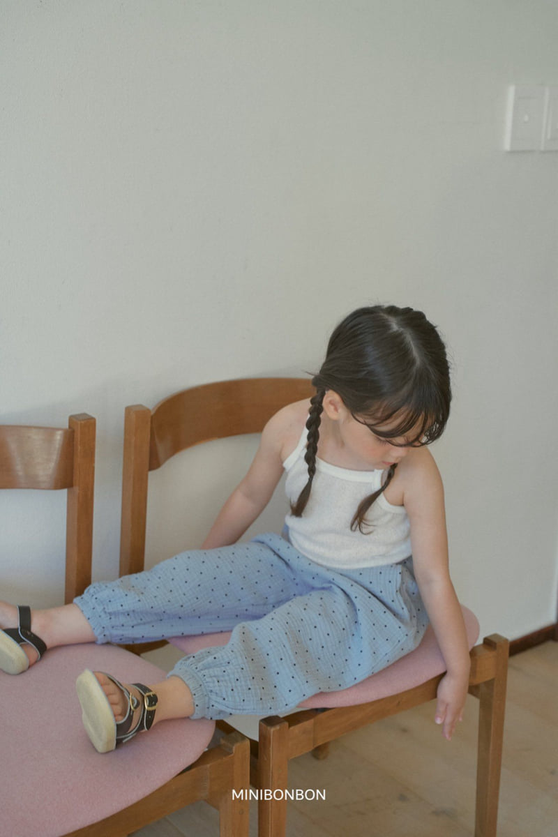 Mini Bongbong - Korean Children Fashion - #prettylittlegirls - Musk Sleeveless Top - 6