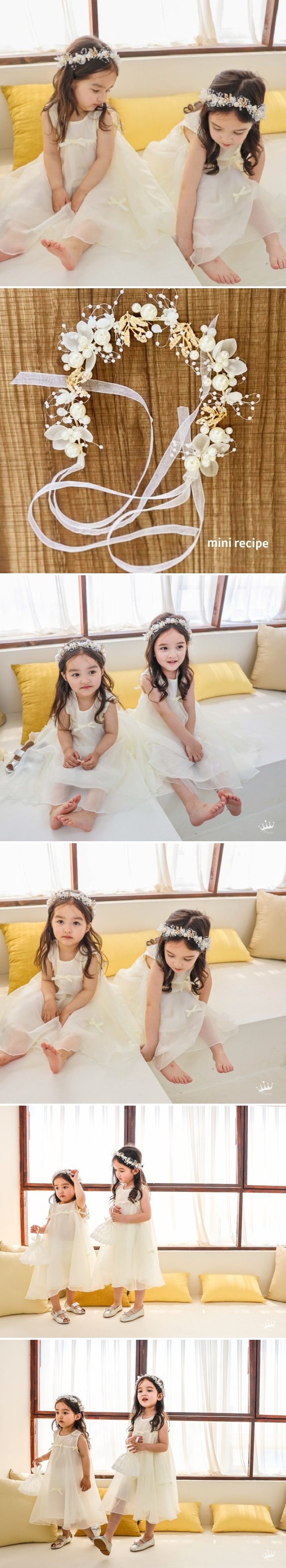 Mini Recipe - Korean Children Fashion - #Kfashion4kids - Pearl Tiara