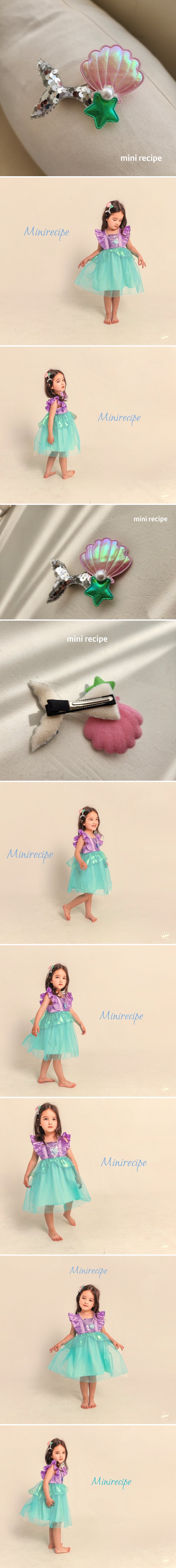 Mini Recipe - Korean Children Fashion - #minifashionista - Mermaid Hairpin