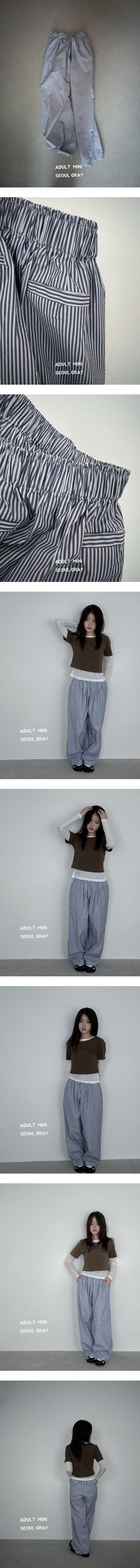 Minipoint - Korean Women Fashion - #momslook - Adult Pajama Pants