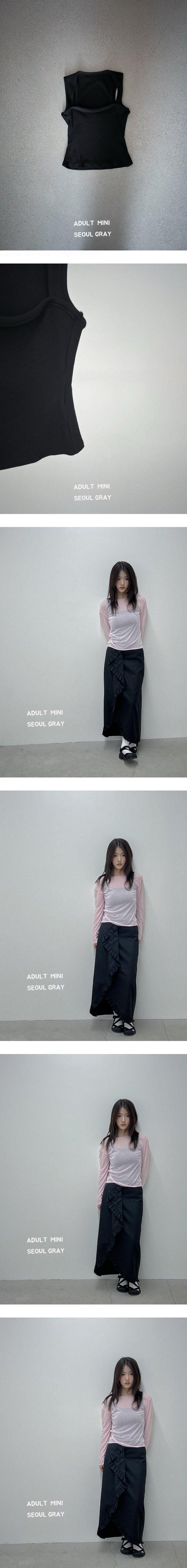 Minipoint - Korean Women Fashion - #momslook - Adult Layered Sleeveless