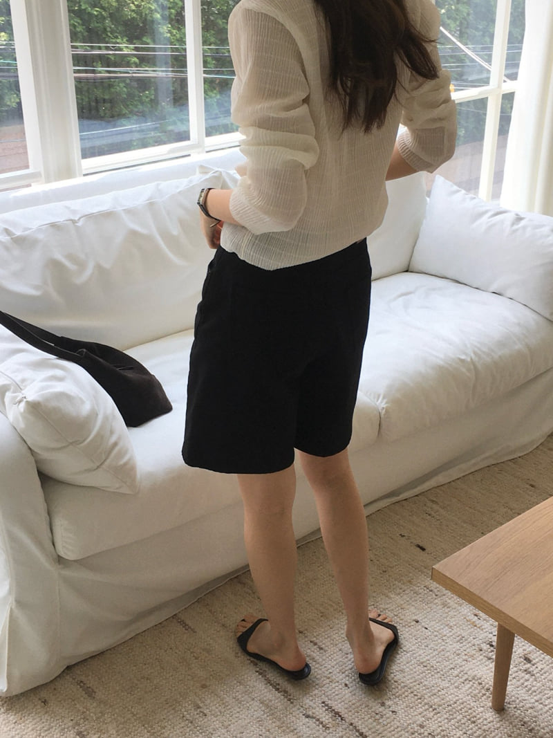 Moani - Korean Women Fashion - #momslook - Essential Short Denim Pants - 8