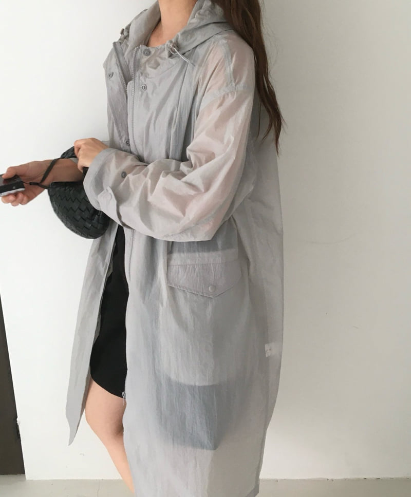 Moani - Korean Women Fashion - #momslook - Summer Hoodie Raincoat - 12