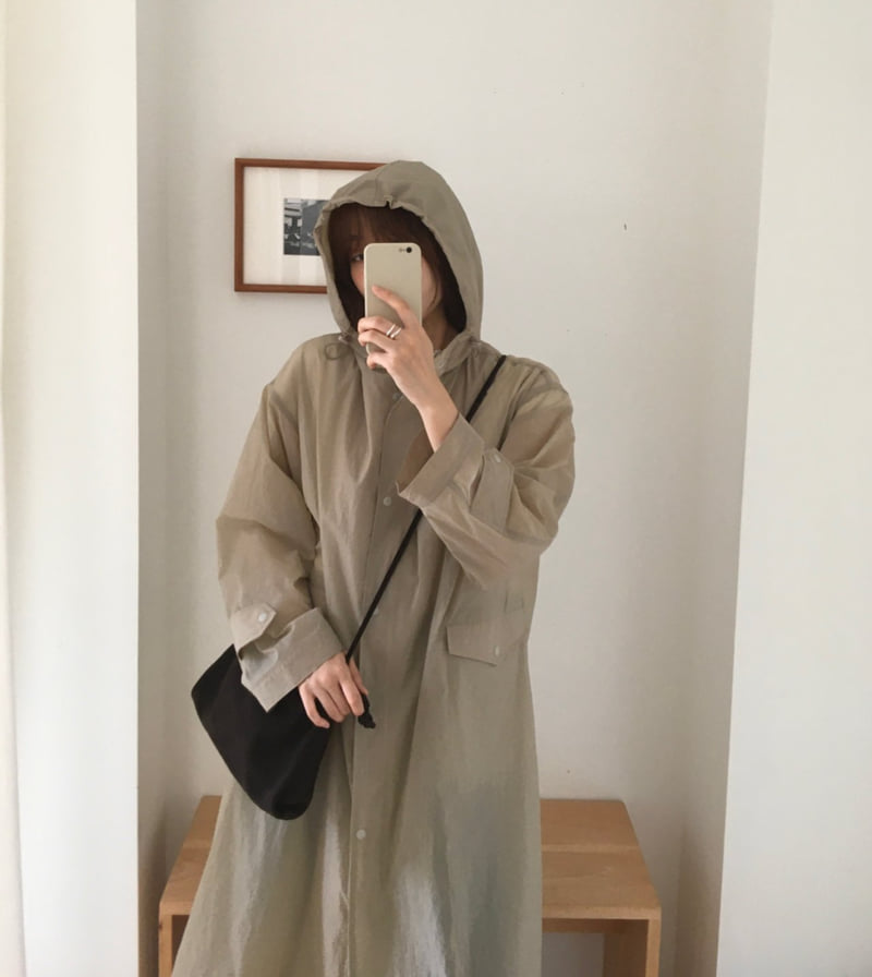 Moani - Korean Women Fashion - #momslook - Summer Hoodie Raincoat - 6