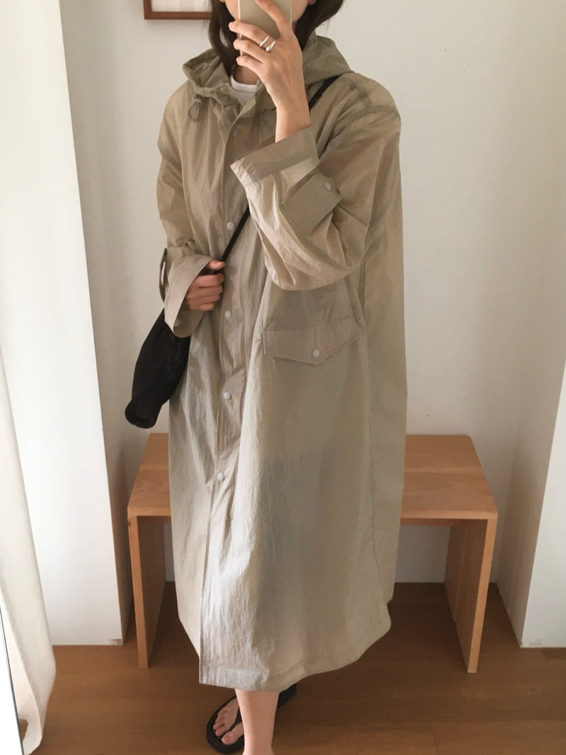 Moani - Korean Women Fashion - #momslook - Summer Hoodie Raincoat - 8