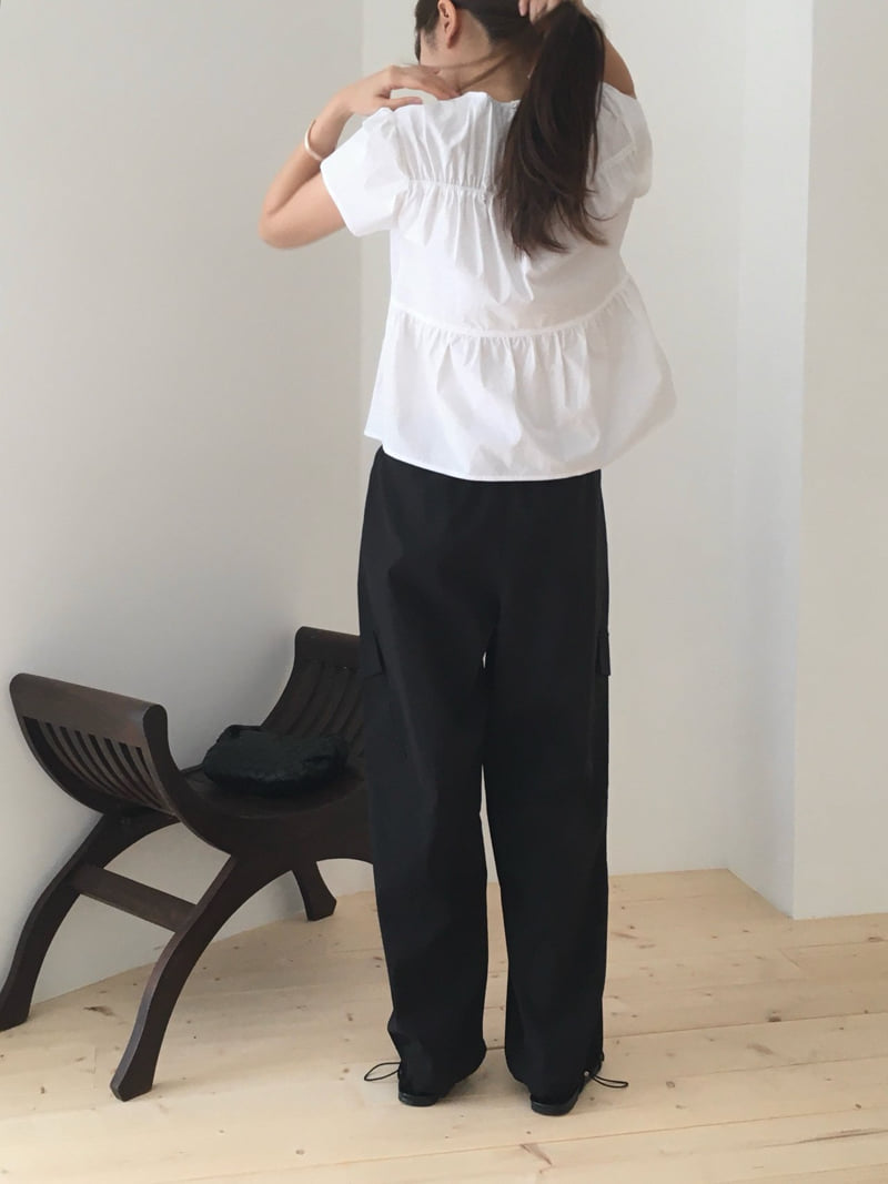 Moani - Korean Women Fashion - #restrostyle - Linen Cargo String Pants - 12