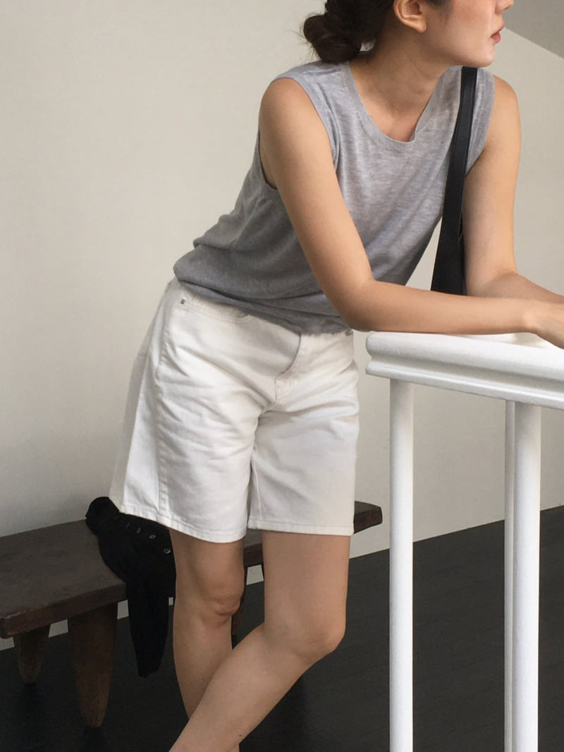 Moani - Korean Women Fashion - #shopsmall - Summer Silk Wool Sleeveless Top - 9