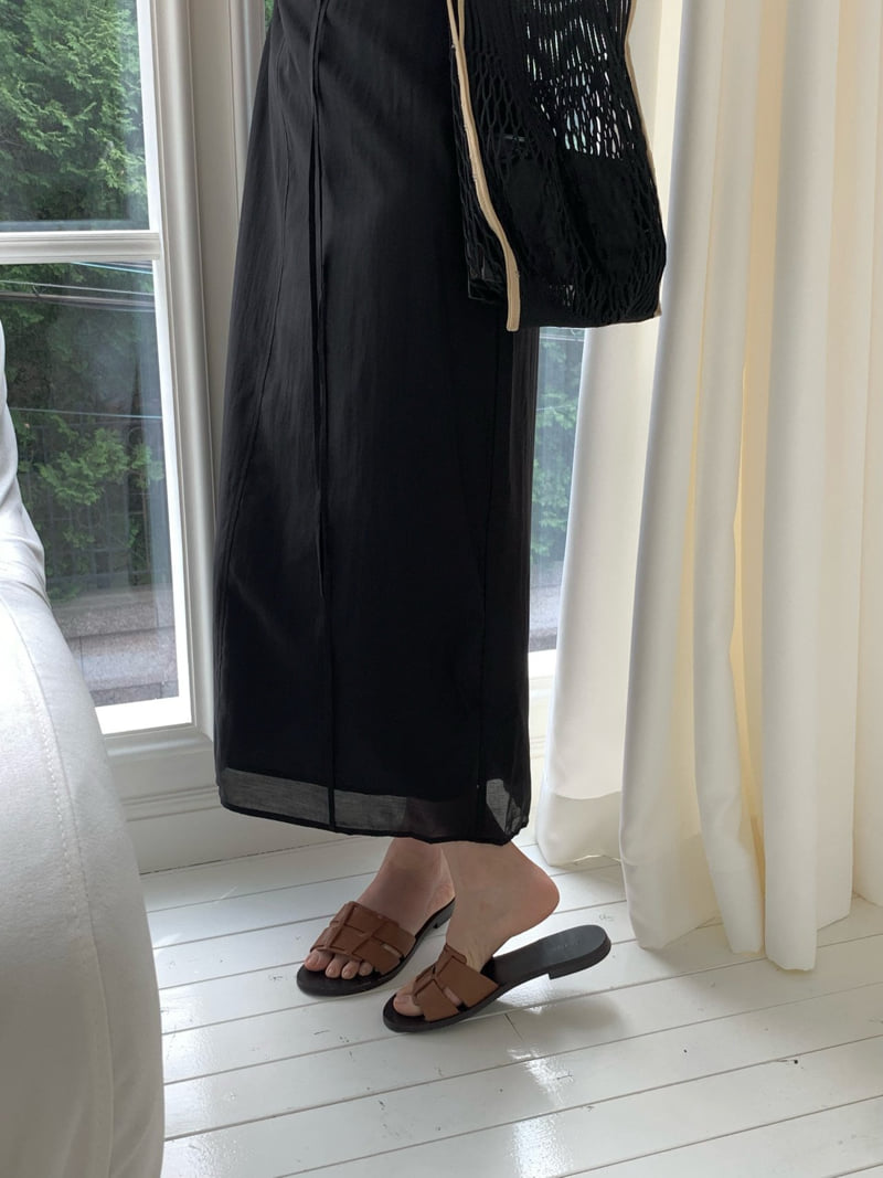 Moani - Korean Women Fashion - #vintageinspired - Layered Sheer Robe One-piece - 10