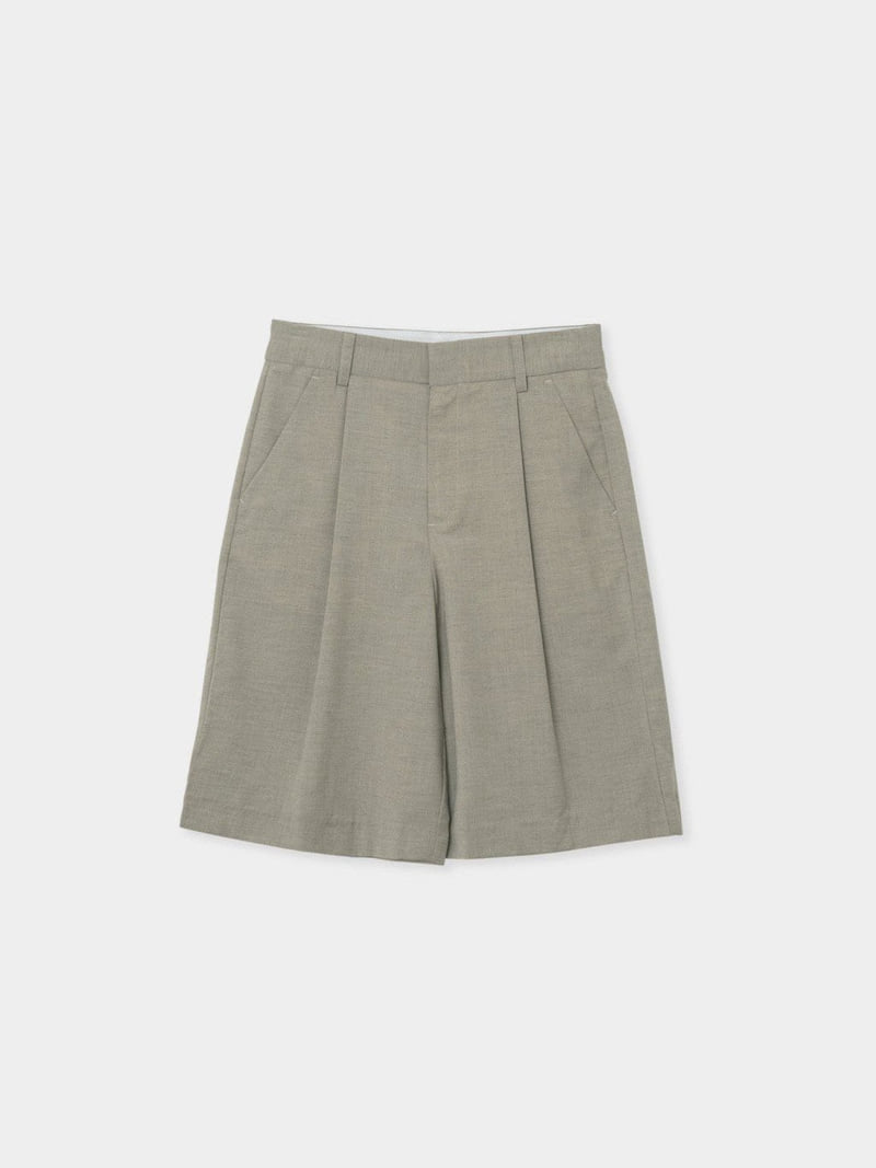 Moani - Korean Women Fashion - #vintagekidsstyle - Summer Wool Bermuda Pants - 6