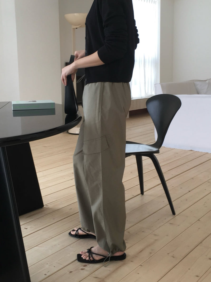 Moani - Korean Women Fashion - #womensfashion - Linen Cargo String Pants - 8