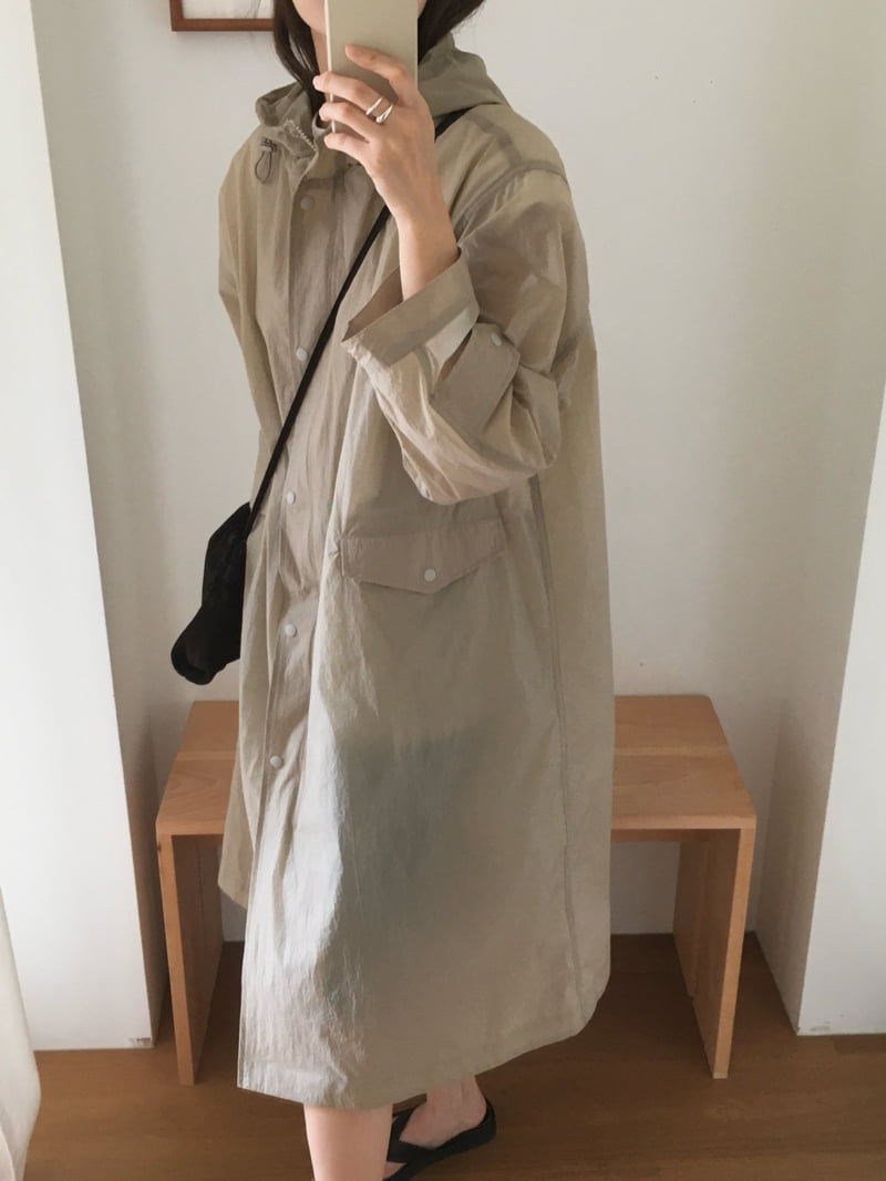 Moani - Korean Women Fashion - #womensfashion - Summer Hoodie Raincoat - 7