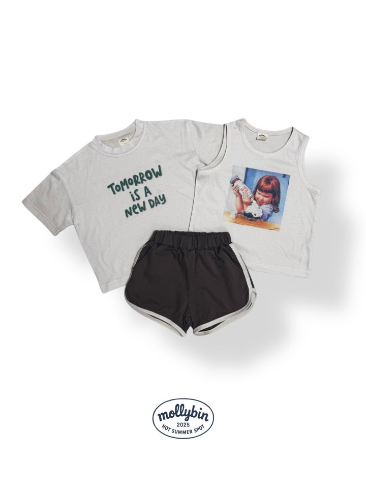 Mollybin - Korean Children Fashion - #Kfashion4kids - Spot Sleeveless Set - 9