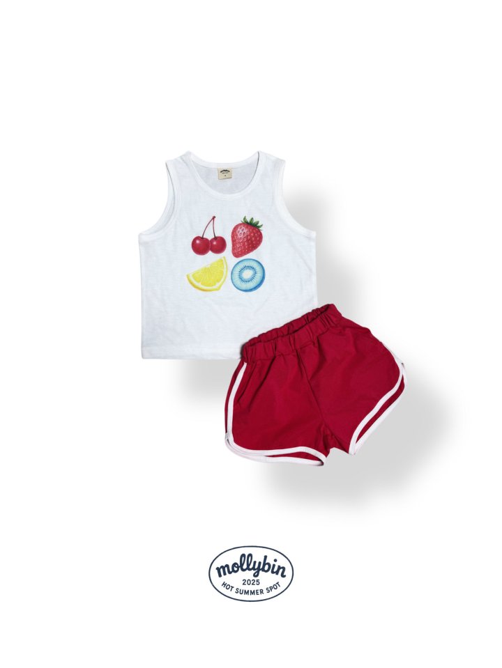 Mollybin - Korean Children Fashion - #magicofchildhood - Spot Sleeveless Set - 11