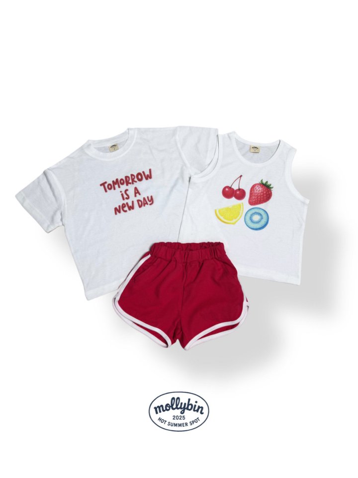 Mollybin - Korean Children Fashion - #minifashionista - Spot Short Sleeve Set - 11