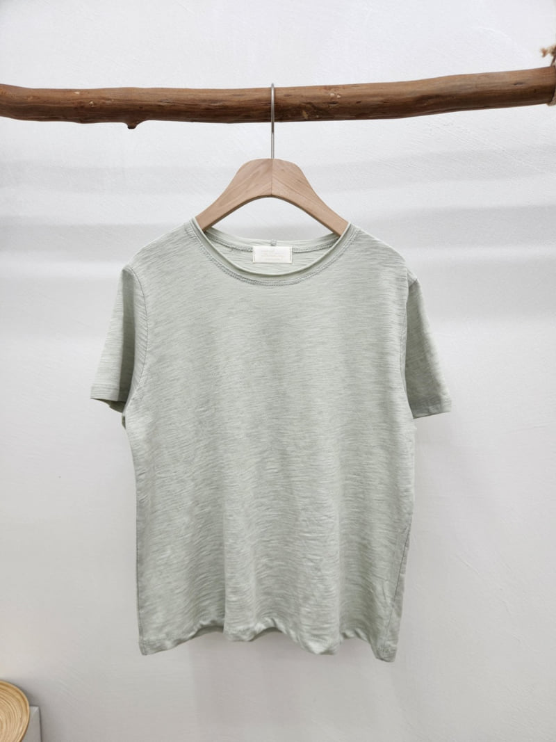 Most - Korean Women Fashion - #womensfashion - Slub Tee - 4